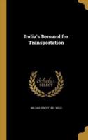 India's Demand for Transportation