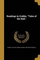 Readings in Crabbe. Tales of the Hall.