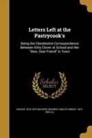 Letters Left at the Pastrycook's