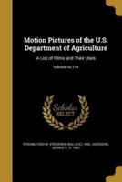 Motion Pictures of the U.S. Department of Agriculture