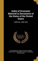 Index of Economic Material in Documents of the States of the United States