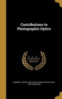 Contributions to Photographic Optics