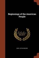 Beginnings of the American People
