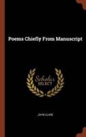 Poems Chiefly From Manuscript