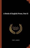 A Book of English Prose, Part II