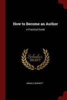 How to Become an Author