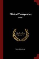 Clinical Therapeutics; Volume 2