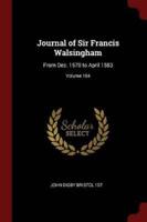 Journal of Sir Francis Walsingham