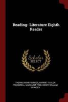 Reading- Literature Eighth Reader