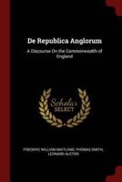 De Republica Anglorum