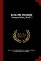 Elements of English Composition, Book 3