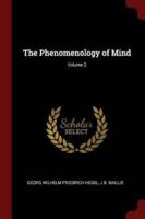 The Phenomenology of Mind; Volume 2