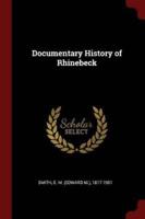 Documentary History of Rhinebeck