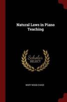 Natural Laws in Piano Teaching