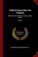 Trial of Aaron Burr for Treason