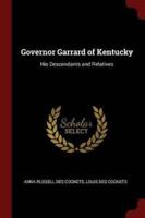 Governor Garrard of Kentucky