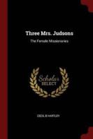 Three Mrs. Judsons