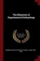 The Elements of Experimental Embryology