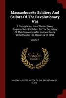 Massachusetts Soldiers And Sailors Of The Revolutionary War