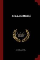 Being And Having
