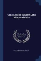 Contractions in Early Latin Minuscule Mss