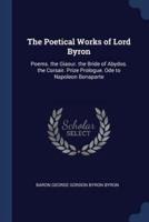 The Poetical Works of Lord Byron