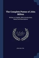 The Complete Poems of John Milton