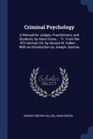 Criminal Psychology