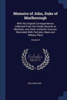 Memoirs of John, Duke of Marlborough