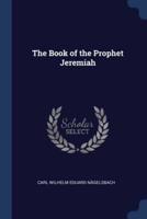 The Book of the Prophet Jeremiah