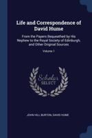 Life and Correspondence of David Hume