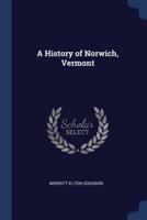 A History of Norwich, Vermont