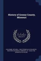 History of Greene County, Missouri