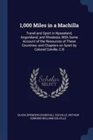 1,000 Miles in a Machilla
