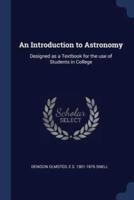 An Introduction to Astronomy