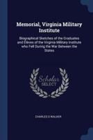 Memorial, Virginia Military Institute