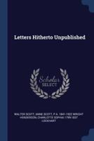 Letters Hitherto Unpublished