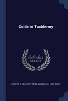 Guide to Taxidermy
