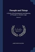 Thought and Things