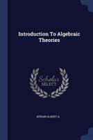 Introduction To Algebraic Theories