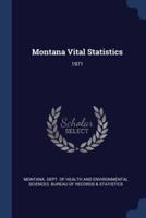 Montana Vital Statistics