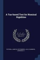A Tax-Based Test for Nominal Rigidities