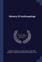 History Of Anthropology