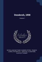 Dendereh, 1898; Volume 1