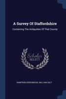 A Survey Of Staffordshire