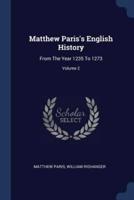 Matthew Paris's English History