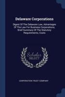 Delaware Corporations