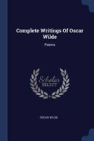 Complete Writings Of Oscar Wilde