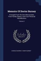 Memoirs Of Doctor Burney