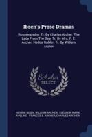 Ibsen's Prose Dramas